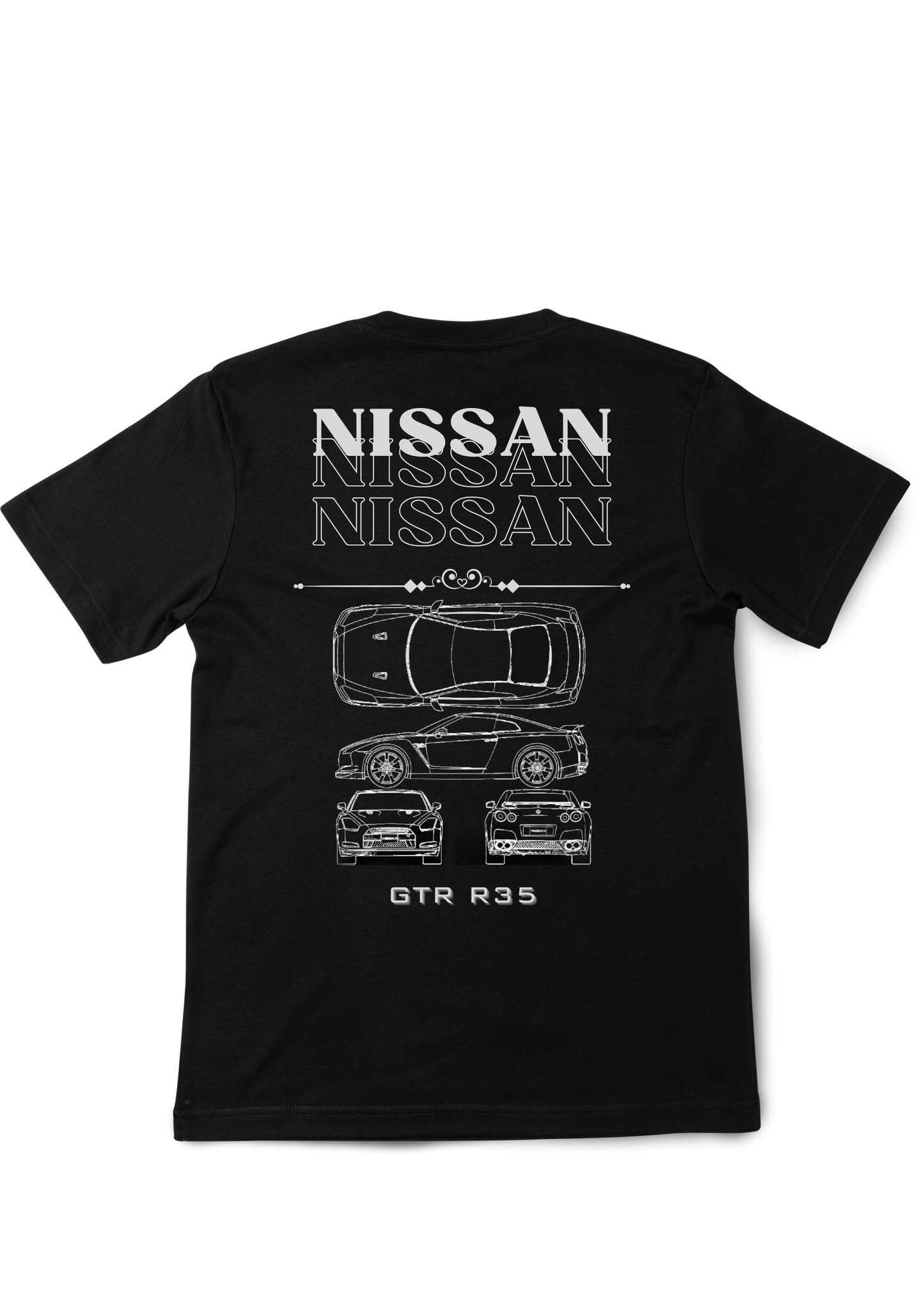 CAMISETA NISSAN GTR R35