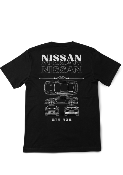 CAMISETA NISSAN GTR R35